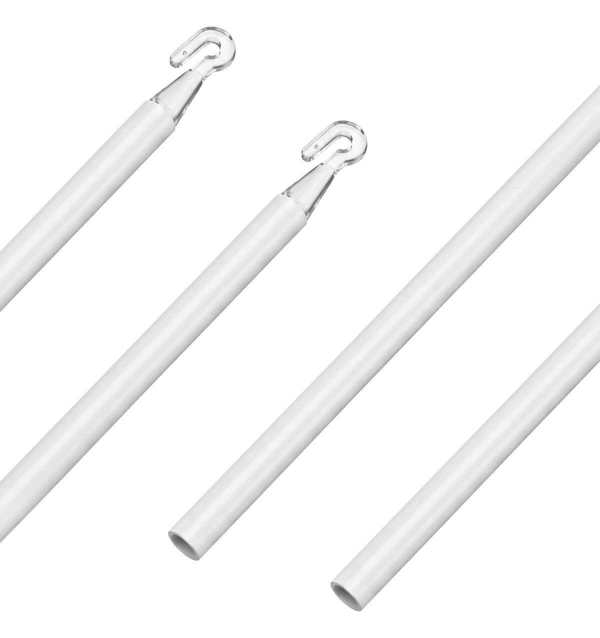 2 Set 24" Blind Wand Replacement, Replacement Rods for Horizontal Blinds