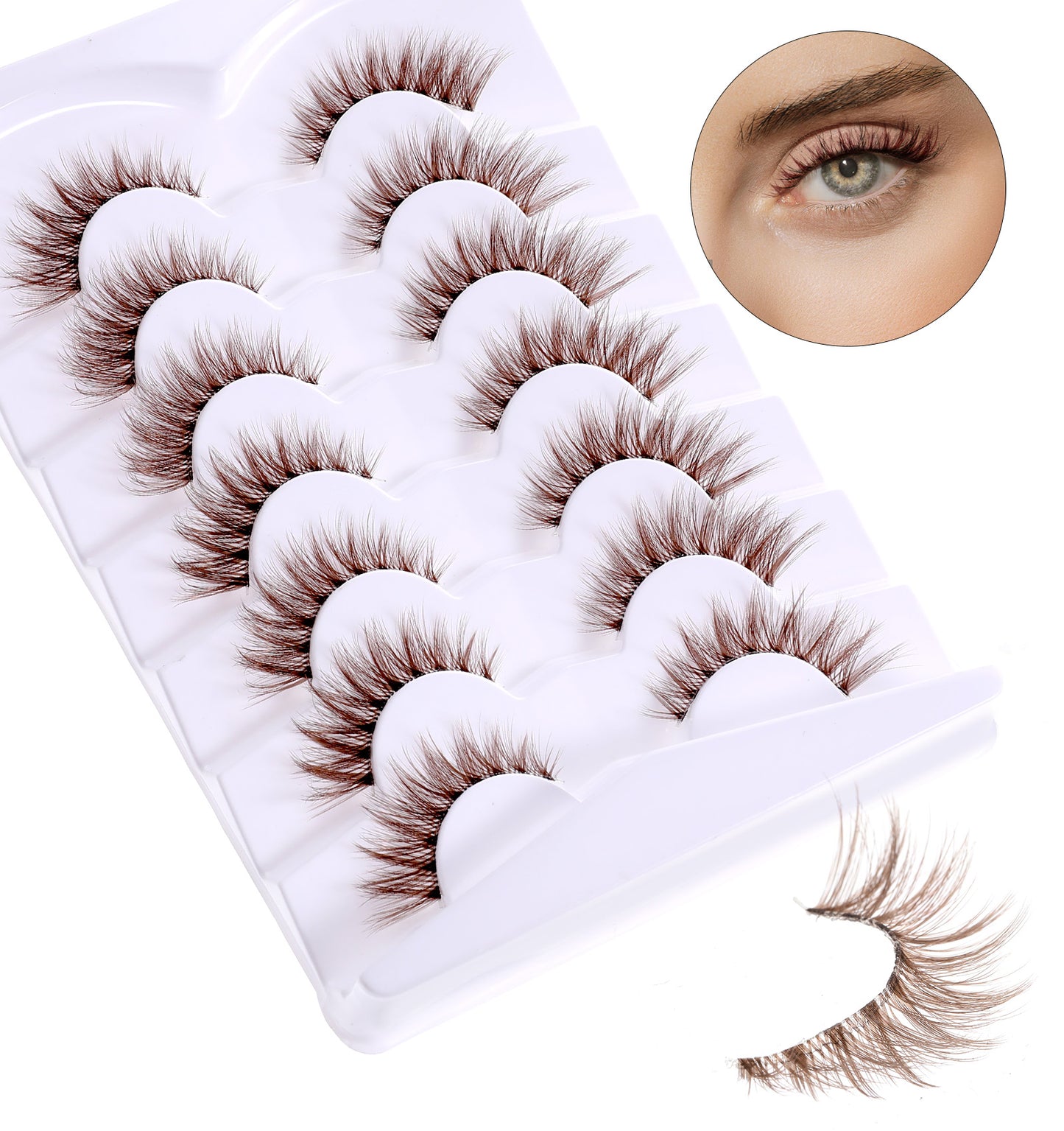 Natural Look False Eyelashes