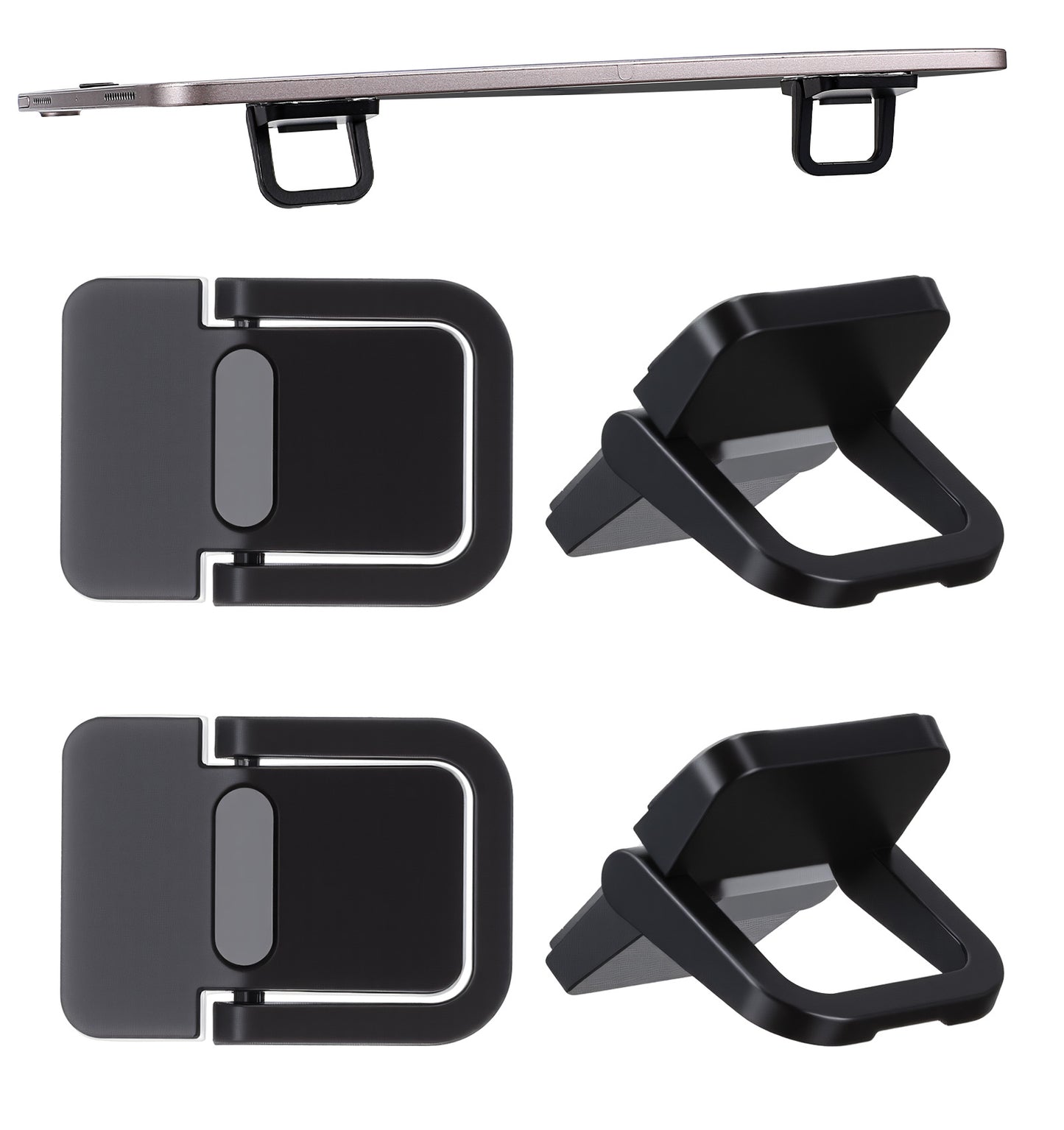 ValueBargain 4 Pcs Laptop Feet, Computer Keyboard Stand, Stick-On Adjustable Mini Keyboard Stand Riser for Laptop & Mechanical Keyboard