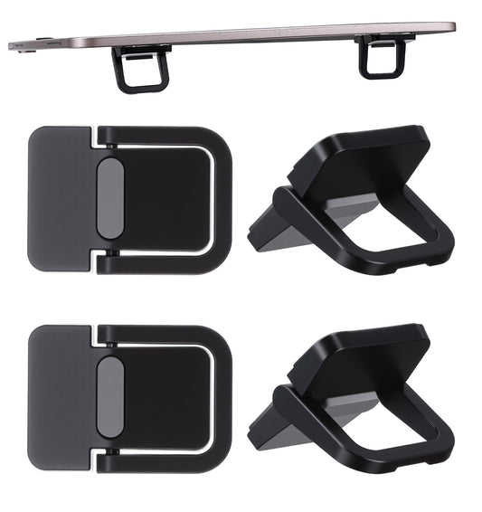 ValueBargain 4 Pcs Laptop Feet, Computer Keyboard Stand, Stick-On Adjustable Mini Keyboard Stand Riser for Laptop & Mechanical Keyboard