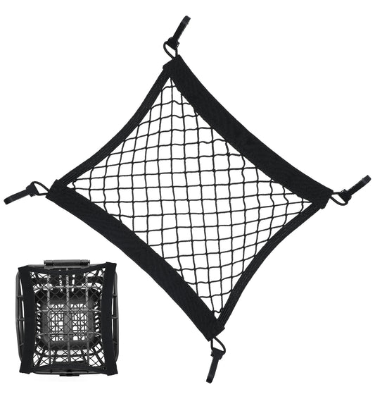 1 Pack Motorcycle Cargo Net, Heavy-Duty Cargo Net for Bike Rack