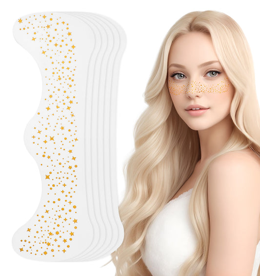 Glitter Face Tattoo Patches for Women