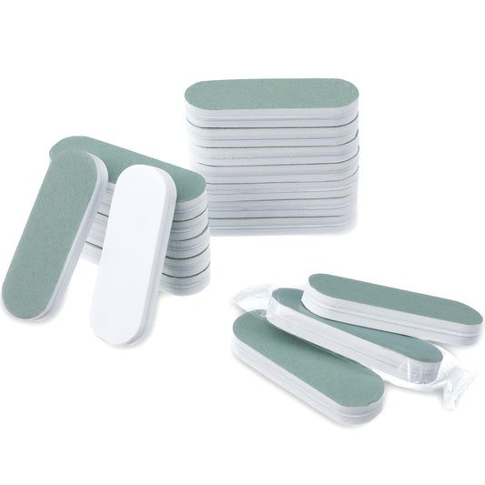 Guduling 40pcs Silver Polish Stick, 2.4 X 0.8 in Double-Sided Design, Suitable for Silversmithing Supplies Polishing and Deoxidation, White and Green