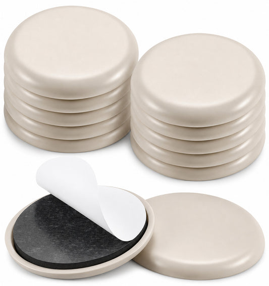 12PCS Furniture Sliders for Carp, 5cm Furniture Sliders For Heavy Items