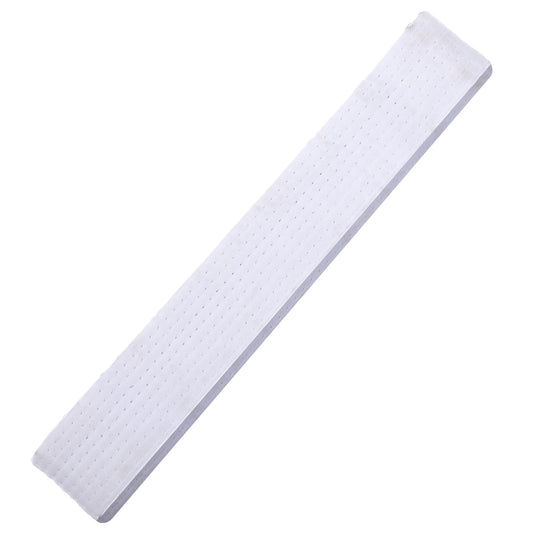guduling White Karate Belts,Heavy-Duty Cotton Judo Belt,Taekwondo Belt,Martial Arts Belts of 220cm (87 in) for Beginners to Advanced, Non-Slip Knot Design